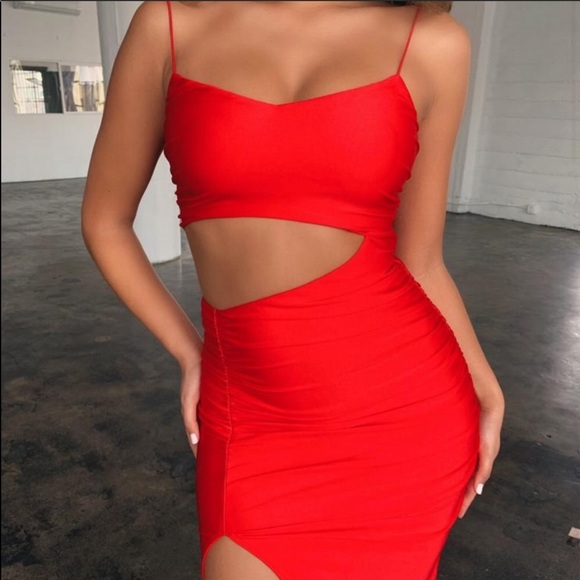 Tiger Mist Dresses & Skirts - TIGER MIST Cheyenne Red Dress